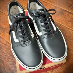 Vans Classic Black and White Sneakers